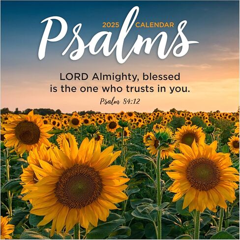 TF PUBLISHING 2025 Psalms Wall Calendar | Large Grids for Appointments and Scheduling | Vertical Monthly Wall Calendar 2025 | Home & Office Organization | Thick Gloss Paper | 12"x12" in Saudi Arabia