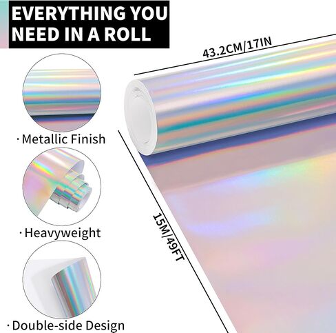 Green Metallic Wrapping Paper Roll- 17in X 23Ft Metal Wrapping Paper Roll for Gift Wrapping Solid Color Paper for Christmas,Birthday,Wedding,Baby Shower,St. Patrick's Day PAP12GN07 in Saudi Arabia