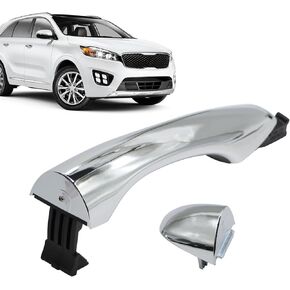 Door Handle Front Right Side Compatible with 2016-2020 Sorento 82661-C5010 82662-C5030