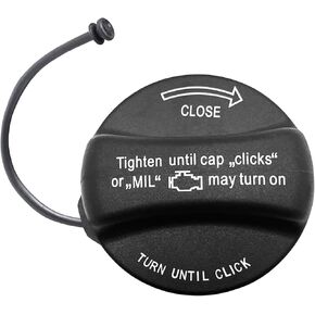 Gas Cap Fuel Cap Compatible with MINI Cooper BMW X1 X3 X5 128i 320i 330i 525i 528i 530i 740i 745i 750i E39 E46 E60 E90 Replaces OEM #16117222391 10844 31848 Tank Filler Cap