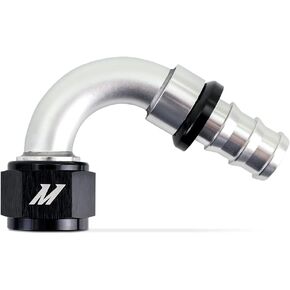 Mishimoto Push-Lock Fitting, 12AN, 120-Degree