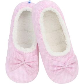 Snoozies Womens Ballerina Comfort Split Slipper Socks
