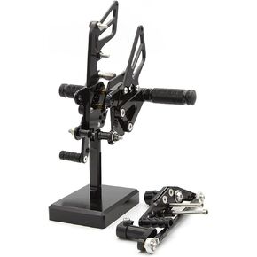 PROCNC Black Motorcycle Aluminum Rearsets Foot pegs Rear sets Footrest Fit for Honda CBR1000RR 2008 2009 2010 2011 2012 2013 2014 2015