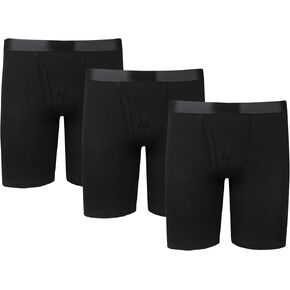 Men's Modal Underwear Long Leg Boxer Briefs