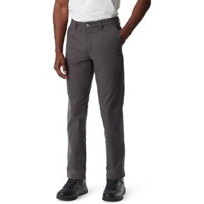 BASS OUTDOOR Men's Traveler Midrise Front Zipper Fly Straight Leg Pant Standard