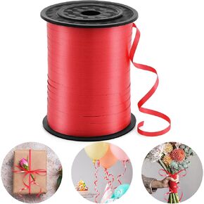 500 Yards Blue Curling Ribbons, Balloon Ribbon Balloon String for Art&Craft Decor, Ribbon String for Christmas New Year Birthday Gifts Flower Bows Decoration (Blue)