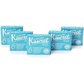 Kaweco Fountain Pen 30 ink cartridges short turquoise