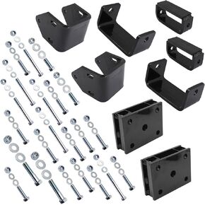 4" Golf Cart Lift Kit For 1994-2001 Ya-ma-ha EZGO TXT/Medalist Gas Models, Front and Rear Block Lift Kit Fits Up to 22" Tires ATV UTV