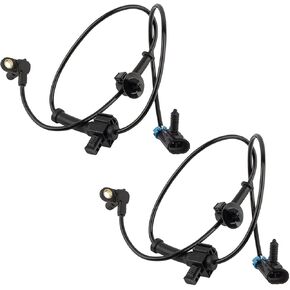 ABS Wheel Speed Sensor - Rear Left&Right SK695304 ABS48 ALS1464 AB1985 695304 V51720066 15121067 20763147 20938122 2PCS for Chevy Tahoe/Avalanche/Suburban 1500, for GMC Yukon, for Cadillac