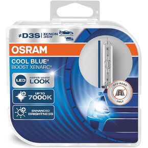 OSRAM Xenarc Cool Blue Boost D3S Xenon Car Headlight Bulbs (Twin) 66340CBB-HCB