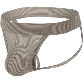 ملابس داخلية للرجال من Arjen Kroos، حزام رياضي شبكي يسمح بالتهوية، أشرطة رياضية داعمة، بني-AK2155، مقاس متوسط in Kuwait