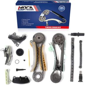 MOCA Timing Chain Kit for 05-10 for Ford Mustang & 97-10 for Ford Explorer & 98-10 Mercury Mountaineer & 01-08 for Mazda B4000 4.0L V6 SOHC 12 Valve