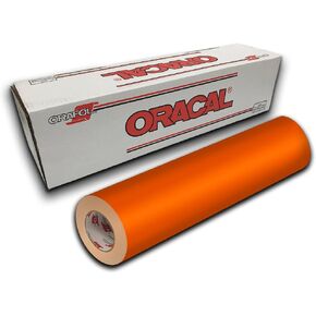 Oracal 651-12" x 10yd - Pastel Orange 035