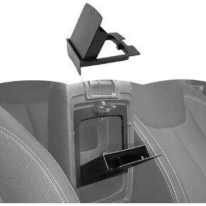 RT-TCZ Center Console Armrest Pad Storage Box Insert Hidden Tray Organizer Interior Accessories Compatible with Jeep Wrangler JK JKU 2011-2017