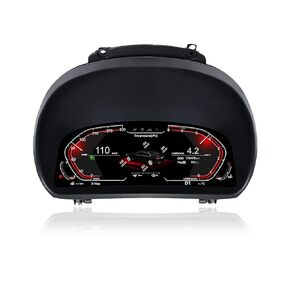 Digital Dash, Aftermarket Digital Instrument Cluster, Digital Gauge Cluster for BMW 3 Series E90 E91 E92 E93 2005-2012, Automotive Replacement Instrument Panel Gauges, Instrument Cluster Replacement