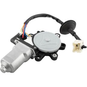 BOXI Front Left Driver Side Power Window Lift Motor Compatible for Nissan Altima 2002 2003 2004 2005 2006 2.5L 3.5L Sedan 4-Door with 6 Pin Connector Auto Up and Down | 742-515 807318J015 827318J010