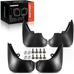 A-Premium Set of 4PCS Mud Flaps Splash Guards Mudguards Mudflaps with Hardware Kits Accessory Compatible with Land Rover Discovery Sport 2015-2019 Sport Utility, Front LH RH and Rear LH RH
