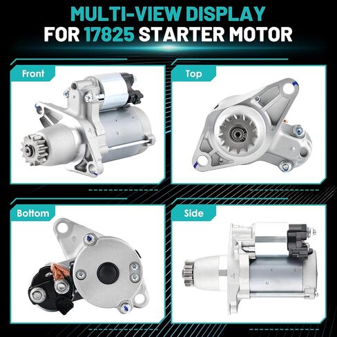 17825 محرك بداية مناسب لسيارة Toyota Camry Avalon Highlander Sienna RAV4 لكزس ES300 ES350 RX330 RX350 لـ Scion XB TC 2.4L 3.0L 3.5L 1.6KW 13 أسنان استبدال السيارات 113810 in Saudi Arabia