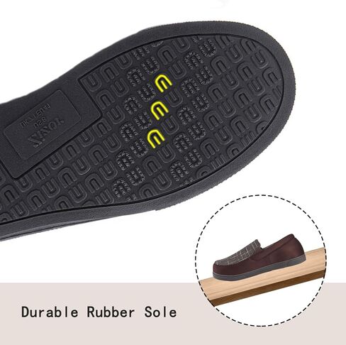 Zizor Men's Lightweight House Slipper with Memory Foam, Cozy Closed Back Bedroom Slipper for Indoor Outdoor, Gift for Father/Dad in Kuwait