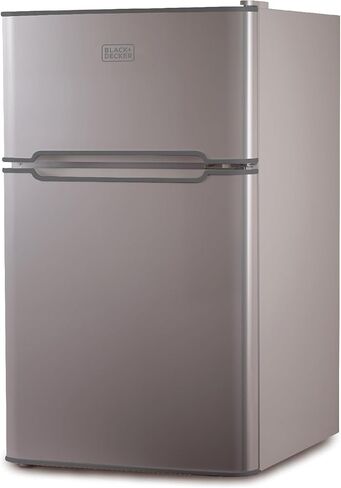 BLACK+DECKER BCRDK32V 2 Door Separate True Freezer (VCM) Mini Fridge in Saudi Arabia