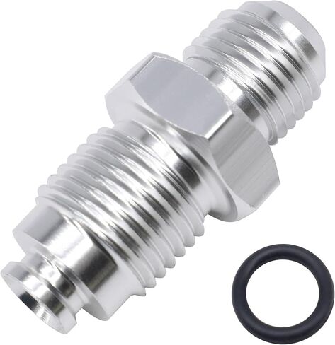 6AN Male Flare to M16x1.5 O Ring Seal Power Steering Adapter Fitting Thread Connector F06ANPSM1615 Aluminum in Saudi Arabia