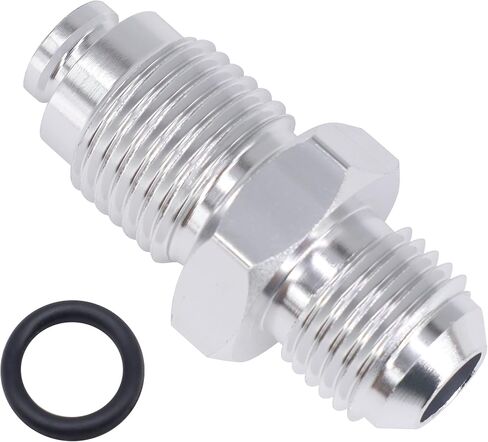 6AN Male Flare to M16x1.5 O Ring Seal Power Steering Adapter Fitting Thread Connector F06ANPSM1615 Aluminum in Saudi Arabia
