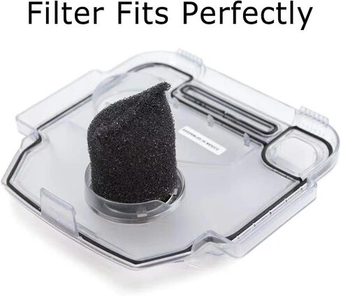 Aolleteau 4 Pack Foam Tank Filter Compatible with Hoover Steam Vacuum Cleaner F5800 Series in Kuwait