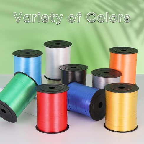 500 Yards Blue Curling Ribbons, Balloon Ribbon Balloon String for Art&Craft Decor, Ribbon String for Christmas New Year Birthday Gifts Flower Bows Decoration (Blue) in Kuwait