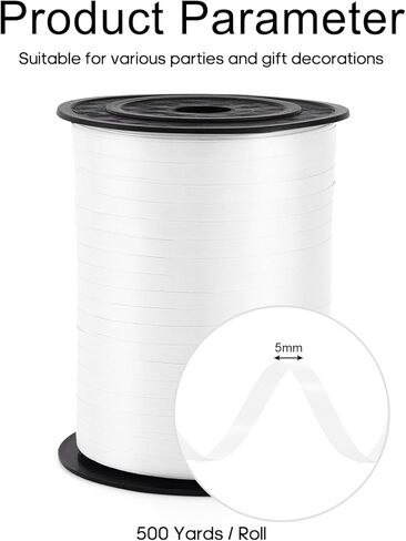 500 Yards Blue Curling Ribbons, Balloon Ribbon Balloon String for Art&Craft Decor, Ribbon String for Christmas New Year Birthday Gifts Flower Bows Decoration (Blue) in Kuwait