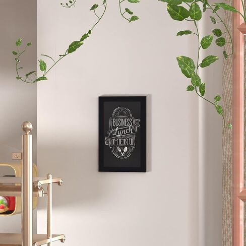لافتة سبورة مغناطيسية للتثبيت على الحائط من Flash Furniture Canterbury - لمسة نهائية بيضاء - 11 بوصة × 17 بوصة - لوحة رسائل معلقة رأسيًا أو أفقيًا in Saudi Arabia