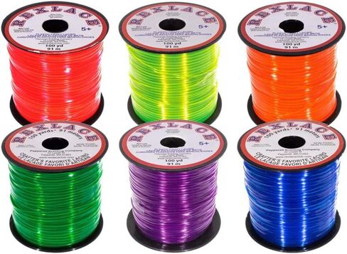 Craft County Rexlace Multicolor Bundle Packs – 100 Yards of Each Color (Neon) in Saudi Arabia