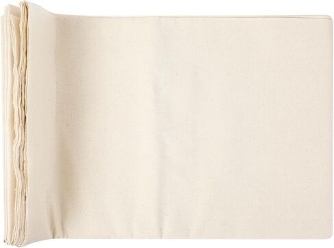 Muslin Fabric 63" x 2 Yards Muslin Fabric by Yard 100% Cotton Muslin Cloth Unbleached Muslin Linen Fabric Material Soft White Muslin Fabric for Sewing Draping Material Apparel Cloth(Medium Weight) in Saudi Arabia