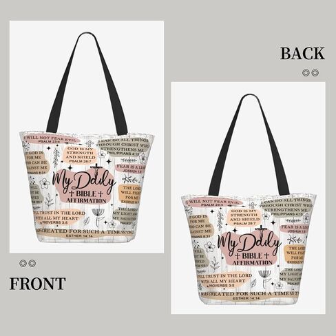Bible Tote Bags For Women Christian Gifts For Women Church Bags Christian Tote Bag Faith Gifts For Mother'S Day in Kuwait