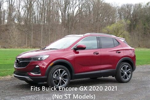 مجموعة اللوحات الطينية لمجموعة Buick Encore GX 2020-2024 Mud Splash Guard Fender الأمامية والخلفية 4-PC (لا توجد نماذج ST) in Kuwait