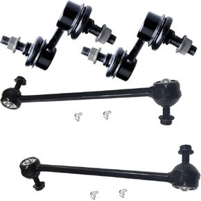 4PC Front and Rear Sway bar Link Kits FITS for Chrysler Sebring 2001-2005 for Dodge Stratus 2001-2005, K7430 K7431 K7432 Stabilizer Bar End Link for Mitsubishi Eclipse 2000-2005/ Galant 1999-2003