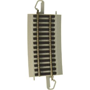 Bachmann Trains - Snap-Fit E-Z TRACK 33.25" RADIUS 6 DEGREE CURVED TRACK (4/card) - NICKEL SILVER Rail With Gray Roadbed - HO Scale