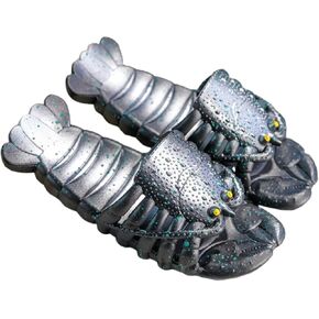 JOYEAR Lobster Flip Flops - Slipper & Slide Pool Beach Shower Shoes in Deep Red in Kuwait