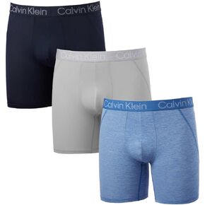Calvin Klein Men's Microfiber Boxer Briefs Pack of 3