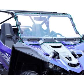 HAKA زجاج أمامي متين لملحقات Yamaha YXZ 1000 2019-2024، زجاج أمامي بفتحات تهوية لـ YXZ 1000R نافذة أمامية كاملة مقاومة للغبار ومتينة in Kuwait