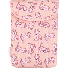 Western Cowgirl Boots Laptop Sleeve 13 Inches: Laptop Cover, Laptop Accessories, Laptop Case 13 Inches, Office Essentials for Women, Cute Laptop Sleeve