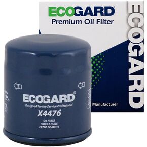 ECOGARD X4476 Premium Spin-On Engine Oil Filter for Conventional Oil Fits Toyota Corolla 1.8L 1993-2021, Camry 2.2L 1992-2001, Prius 1.5L 2001-2009, Yaris 1.5L 2006-2019, Matrix 1.8L 2003-2008