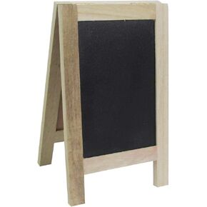 Multicraft Imports Chalkboard/Cork Easel, 4.375-Inch by 7.375-Inch