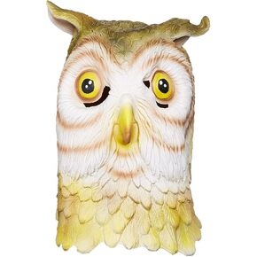 Forum Novelties Men's Deluxe Adult Latex Owl Mask
