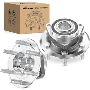 Nilight Wheel Bearing and Hub Assembly for GMC Acadia 2007-2012 2013 2014 2015 2016, Buick Enclave 2008-2017, Chevrolet Traverse 2009-2017, Saturn Outlook 2007-2010 with 6-Lug, OEM 513277