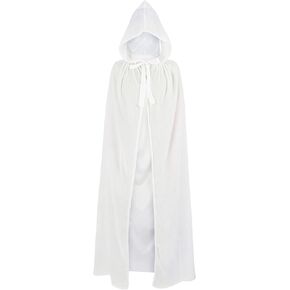 Century Star Kids Hooded Velvet Cloak Cape Boys Girls Child Halloween Christmas Dress up Party 3-16 Years Adult Men Women