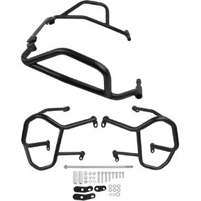 CHIFUN Engine Guard Highway Crash Bars Replacement for BMW R1250GS R 1250 GS 2018-2024 Black Steel Motorcycle Frame Gas Fuel Tank Falling Protection Bars