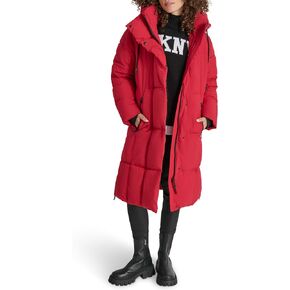DKNY Women's Softshell Hooded Coat