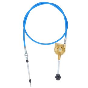 Manual Throttle Cable, 2m Excavator Throttle Control Cable Mixer Accelerator Cable for Excavator Mixer, Throttles