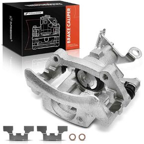 A-Premium Disc Brake Caliper Assembly with Bracket Compatible with Select Jaguar and Lincoln Models - S-Type 2003-2005 3.0L/4.2L, LS 2003-2006 - Rear Right Passenger Side