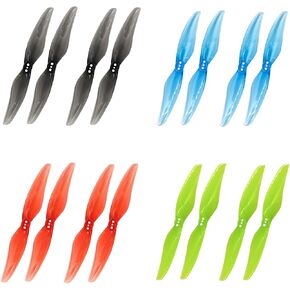 Gemfan Hurricane 4024 2-Blade Props with 1.5mm 3 Hole for 1505-3600 Brushless Motor FPV Racing Toothpick Drone 16pcs 8CW 8CCW